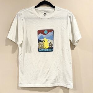 🔥Converse White Graphic T-Shirt 🔥